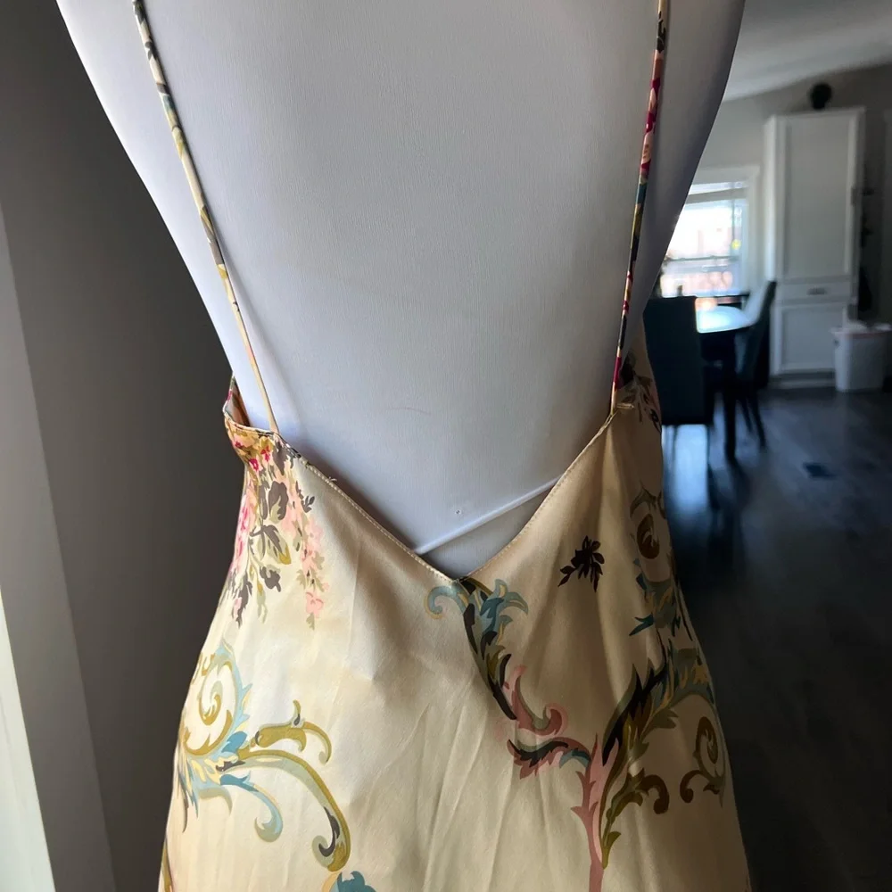 Victoria's Secret Silk Floral Slip Dress - Picture 8 of 13